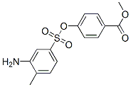 methyl 4-[[(3-amino-4-tolyl)sulphonyl]oxy]benzoate CAS#: 94349-53-8