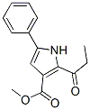 methyl 5-phenyl-2-propionyl-3-pyrrolecarboxylate CAS#: 93344-38-8