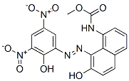 methyl [7-hydroxy-8-[(2-hydroxy-3,5-dinitrophenyl)azo]-1-naphthyl]carbamate CAS#: 94231-85-3