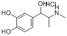 methyl(beta,3,4-trihydroxy-alpha-methylphenethyl)ammonium chloride CAS#: 946-43-0