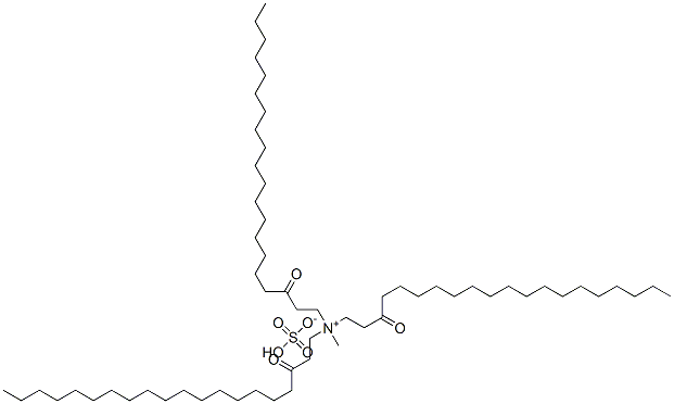 methyltris[2-octadecanoylethyl]ammonium hydrogen sulphate CAS#: 94213-62-4
