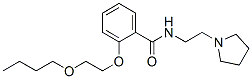 o-(2-Butoxyethoxy)-N-[2-(1-pyrrolidinyl)ethyl]benzamide CAS#: 94431-92-2