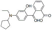 o-[4-(N-Cyclopentyl-N-ethylamino)-2-hydroxybenzoyl]benzoic acid CAS#: 93205-19-7
