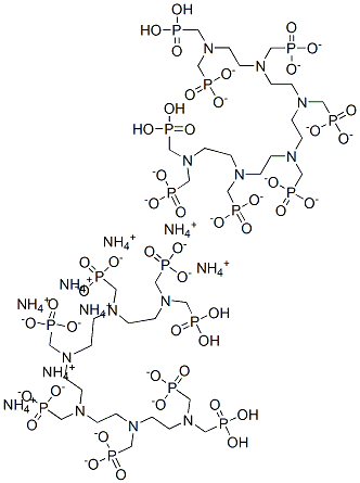 octaammonium octahydrogen [2,5,8,11,14,17-hexakis(phosphonatomethyl)-2,5,8,11,14,17-hexaazaoctadecane-1,18-diyl]bisphosphonate CAS#: 93858-90-3