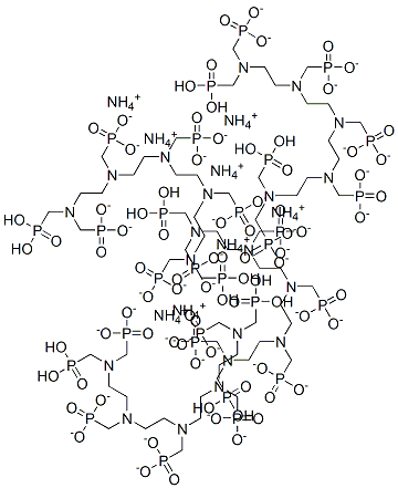 octaammonium tetrahydrogen [2,5,8,11,14-pentakis(phosphonatomethyl)-2,5,8,11,14-pentaazapentadecane-1,15-diyl]bisphosphonate CAS#: 93776-89-7
