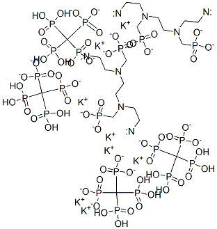 octapotassium tetrahydrogen [ethane-1,2-diylbis[[(phosphonatomethyl)imino]ethane-2,1-diylnitrilobis(methylene)]]tetrakisphosphonate CAS#: 93919-82-5