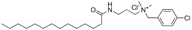 (p-chlorobenzyl)dimethyl[3-[(1-oxotetradecyl)amino]propyl]ammonium chloride CAS#: 94279-03-5