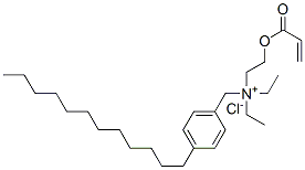 (p-dodecylbenzyl)diethyl[2-[(1-oxoallyl)oxy]ethyl]ammonium chloride CAS#: 94086-90-5
