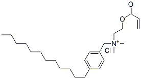 (p-dodecylbenzyl)dimethyl[2-[(1-oxoallyl)oxy]ethyl]ammonium chloride CAS#: 93963-46-3