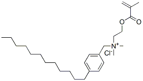 (p-dodecylbenzyl)dimethyl[2-[(2-methyl-1-oxoallyl)oxy]ethyl]ammonium chloride CAS#: 93963-47-4