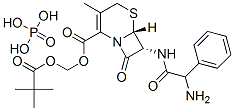 (pivaloyloxy)methyl [6R-[6alpha,7beta(R*)]]-7-[(aminophenylacetyl)amino]-3-methyl-8-oxo-5-thia-1-azabicyclo[4.2.0]oct-2-ene-2-carboxylate phosphate CAS#: 94088-99-0