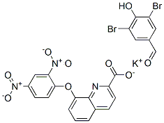 potassium 3,5-dibromo-4-hydroxybenzaldehyde O-(2',4'-dinitrophenyl)oximate CAS#: 94199-48-1