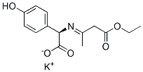potassium (R)-[(3-ethoxy-1-methyl-3-oxopropylidene)amino](4-hydroxyphenyl)acetate CAS#: 94107-38-7