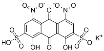 potassium hydrogen -9,10-dihydro-1,8-dihydroxy-4,5-dinitro-9,10-dioxoanthracene-2,7-disulphonate CAS#: 93919-23-4