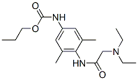 propyl N-[4-[(2-diethylaminoacetyl)amino]-3,5-dimethyl-phenyl]carbamat e CAS#: 94262-08-5