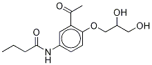 rac Des(isopropylaMino) Acebutolol Diol CAS#: 96480-91-0