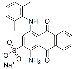 sodium 1-amino-4-(2,6-dimethylanilino)-9,10-dihydro-9,10-dioxoanthracene-2-sulphonate CAS#: 94110-13-1