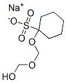 sodium 1-[(hydroxymethoxy)methoxy]cyclohexanesulphonate CAS#: 94248-90-5