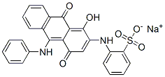sodium [[10-anilino-4,9-dihydro-1-hydroxy-4,9-dioxo-2-anthryl]amino]benzenesulphonate CAS#: 94248-16-5