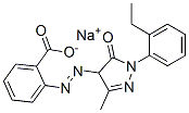 sodium 2-[[1-(2-ethylphenyl)-4,5-dihydro-3-methyl-5-oxo-1H-pyrazol-4-yl]azo]benzoate CAS#: 93805-01-7
