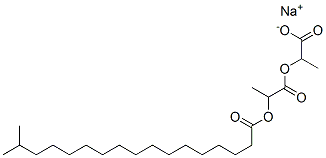 sodium 2-[[2-[(16-methylheptadecanoyl)oxy]propionyl]oxy]propionate CAS#: 94109-51-0