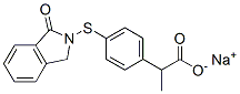 sodium (+)-2-[4-(1,3-dihydro-1-oxo-2H-isoindol-2-ylthio)phenyl]propionate CAS#: 94237-37-3