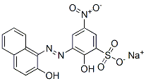 sodium 2-hydroxy-3-[(2-hydroxy-1-naphthyl)azo]-5-nitrobenzenesulphonate CAS#: 94166-70-8