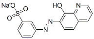 sodium 3-[(8-hydroxyquinolin-7-yl)azo]benzenesulphonate CAS#: 94109-25-8