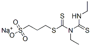 sodium 3-[[[ethyl[(ethylamino)thioxomethyl]amino]thioxomethyl]thio]propanesulphonate CAS#: 94134-70-0