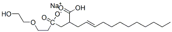 sodium 4-[2-(2-hydroxyethoxy)ethyl] 2-dodecenylsuccinate CAS#: 96152-32-8