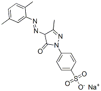 sodium 4-[4-[(2,5-dimethylphenyl)azo]-4,5-dihydro-3-methyl-5-oxo-1H-pyrazol-1-yl]benzenesulphonate CAS#: 97635-29-5