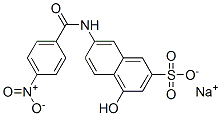 sodium 4-hydroxy-7-[(4-nitrobenzoyl)amino]naphthalene-2-sulphonate CAS#: 94232-37-8