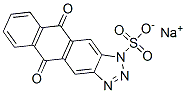 sodium 5,10-dihydro-5,10-dioxo-1H-anthra[2,3-d]triazolesulphonate CAS#: 93918-96-8