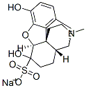 sodium (5alpha)-4,5-epoxy-3,6-dihydroxy-17-methylmorphinan-6-sulphonate CAS#: 93963-25-8