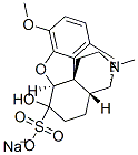 sodium (5alpha)-4,5-epoxy-6-hydroxy-3-methoxy-17-methylmorphinan-6-sulphonate CAS#: 93963-26-9