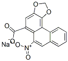 sodium 6-nitrophenanthro[3,4-d]-1,3-dioxole-5-carboxylate CAS#: 94213-68-0