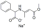 sodium (E)-alpha-[(3-methoxy-1-methyl-3-oxo-1-propenyl)amino]cyclohexa-1,4-diene-1-acetate CAS#: 93939-80-1