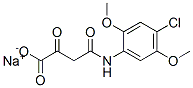 sodium N-(4-chloro-2,5-dimethoxyphenyl)-3-oxobutyramidate CAS#: 93964-26-2