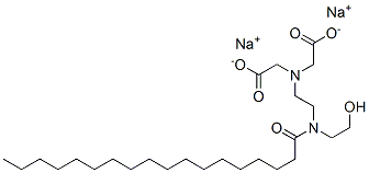 sodium N-(carboxymethyl)-N-[2-[(2-hydroxyethyl)(1-oxooctadecyl)amino]ethyl]glycinate CAS#: 93804-76-3