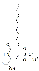 sodium hydrogen 2-[(1-oxododecyl)amino]-4-sulphonatobutyrate CAS#: 93981-26-1