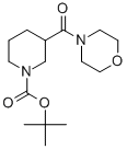 tert-Butyl 3-(morpholine-4-carbonyl)piperidine-1-carboxylate CAS#: 889942-56-7