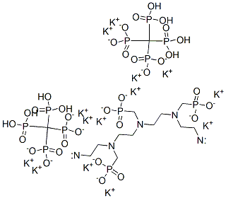 tetradecapotassium [[(phosphonatomethyl)imino]bis[ethylene[(phosphonatomethyl)imino]ethylenenitrilobis(methylene)]]tetrakisphosphonate CAS#: 93939-95-8