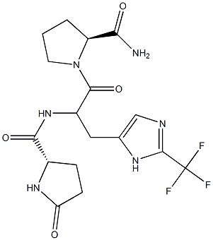 thyrotropin-releasing hormone, 2-fluoromethylimidazole- CAS#: 92484-23-6