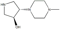 trans-4-(4-methyl-1-piperazinyl)-3-pyrrolidinol(SALTDATA: 3HCl) CAS#: 897652-69-6