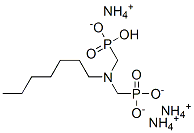 triammonium hydrogen [(heptylimino)bis(methylene)]bisphosphonate CAS#: 94107-81-0