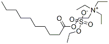 triethyl[2-[(1-oxodecyl)oxy]ethyl]ammonium ethyl sulphate CAS#: 98072-10-7