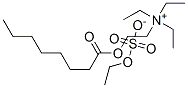 triethyl[2-[(1-oxooctyl)oxy]ethyl]ammonium ethyl sulphate CAS#: 98072-08-3