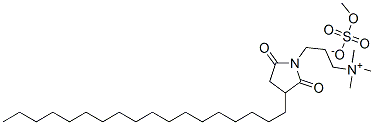 [trimethyl[3-[3-(octadecyl)-2,5-dioxopyrrolidine-1-yl]propyl]ammonium] methyl sulphate CAS#: 93882-18-9