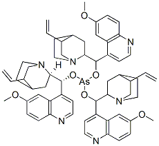 tris[(8alpha)-6'-methoxycinchonan-9(R)-ol] arsenite CAS#: 94138-87-1