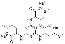 trisodium N,N',N''-1,3,5-triazine-2,4,6-triyl(tris-DL-methionate) CAS#: 93805-91-5
